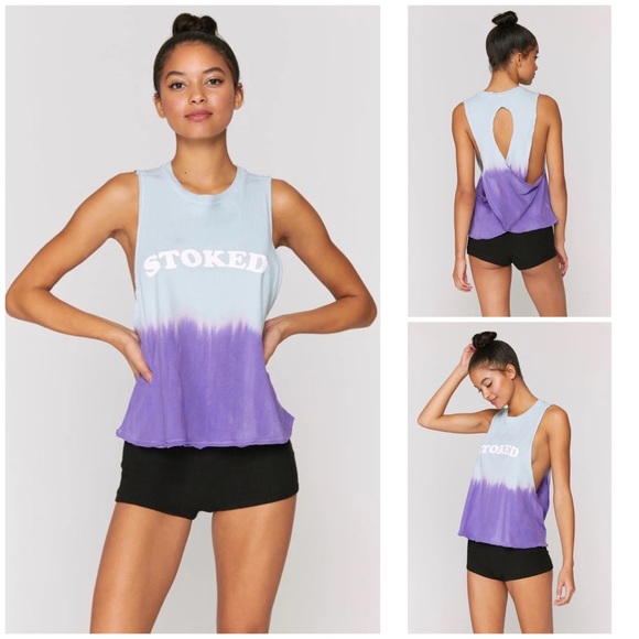 Spiritual Gangster Tops - Spiritual Gangster ‘Stoked’ Swing Tank